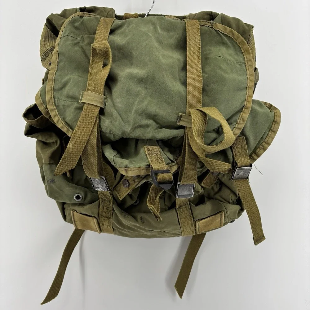 US Army Military LC-1 Medium Combat Field Pack Alice Backpack No Frame Rucksack